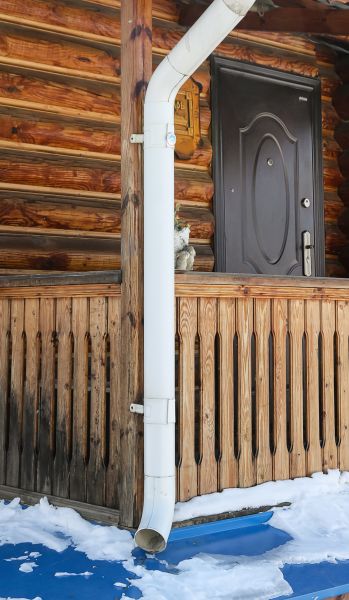 Cost of Porch Downspout Installation in Danville