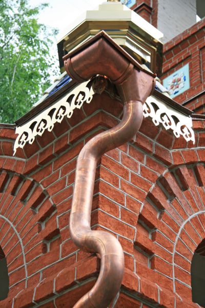 Church Downspout Installation in Danville