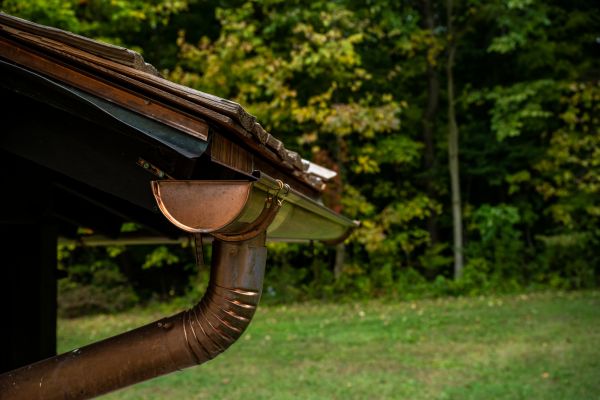 Cost of Copper Gutter Service in Danville